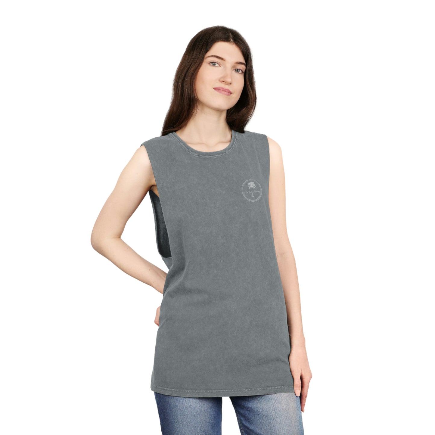 Unisex Stonewash Tank Top