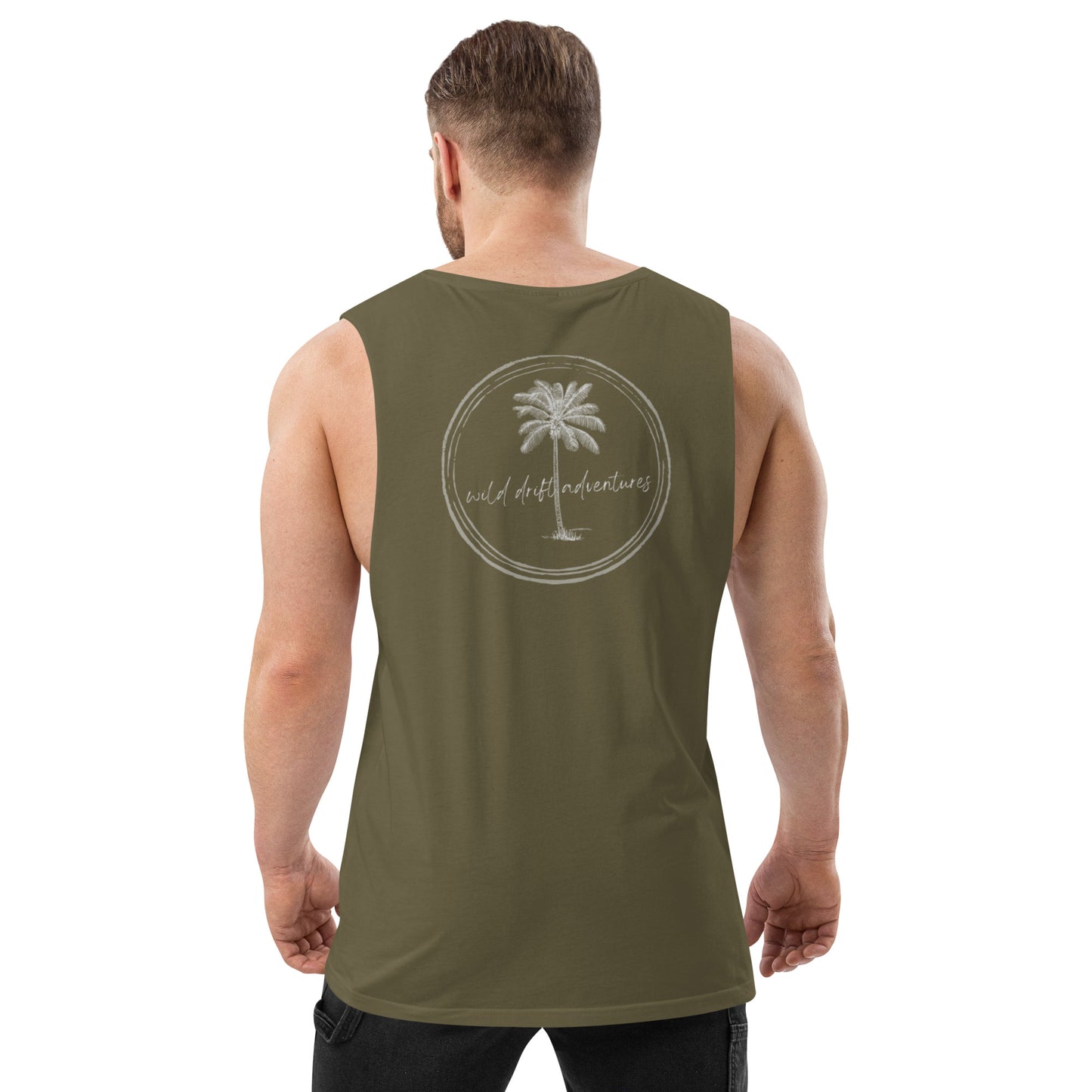 Men’s drop arm tank top