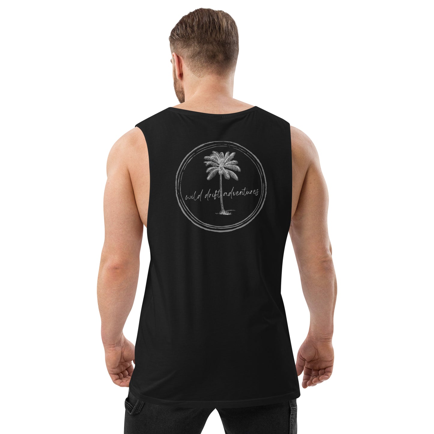 Men’s drop arm tank top