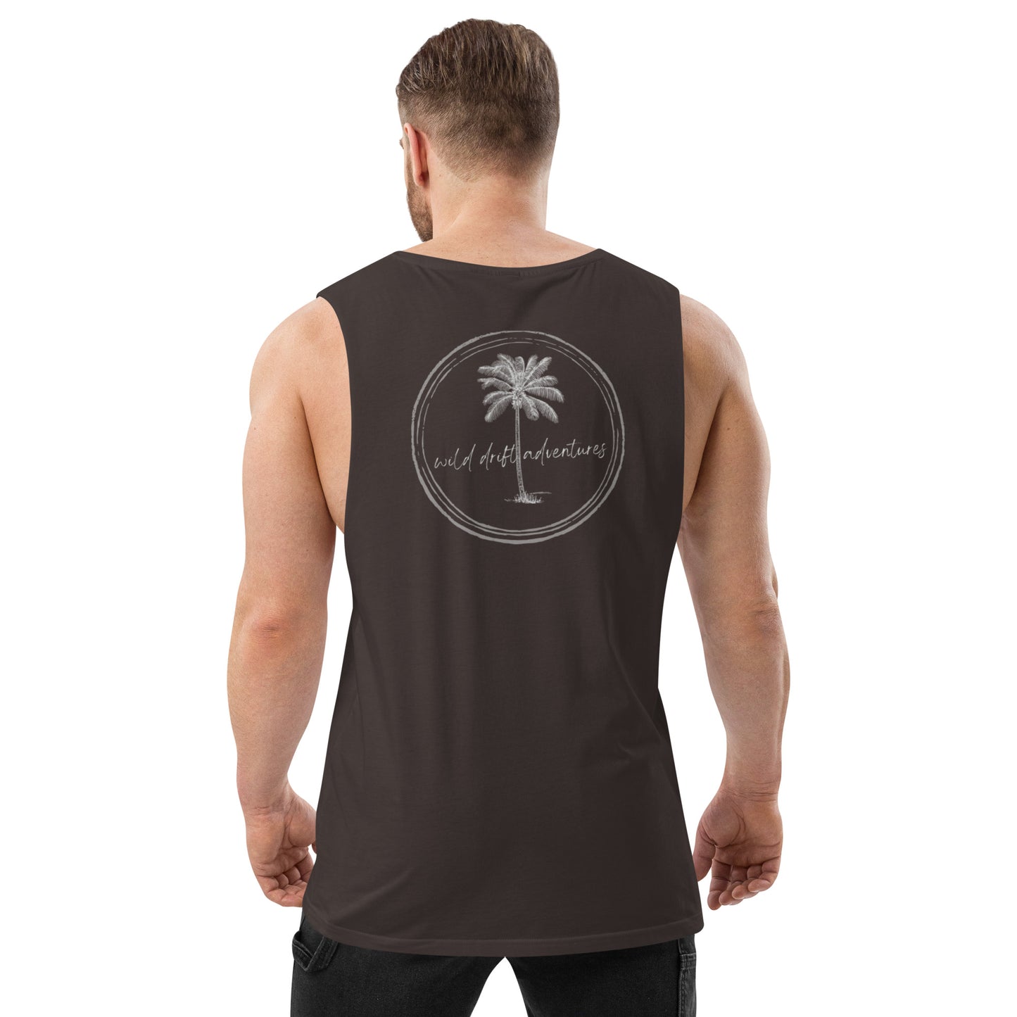 Men’s drop arm tank top