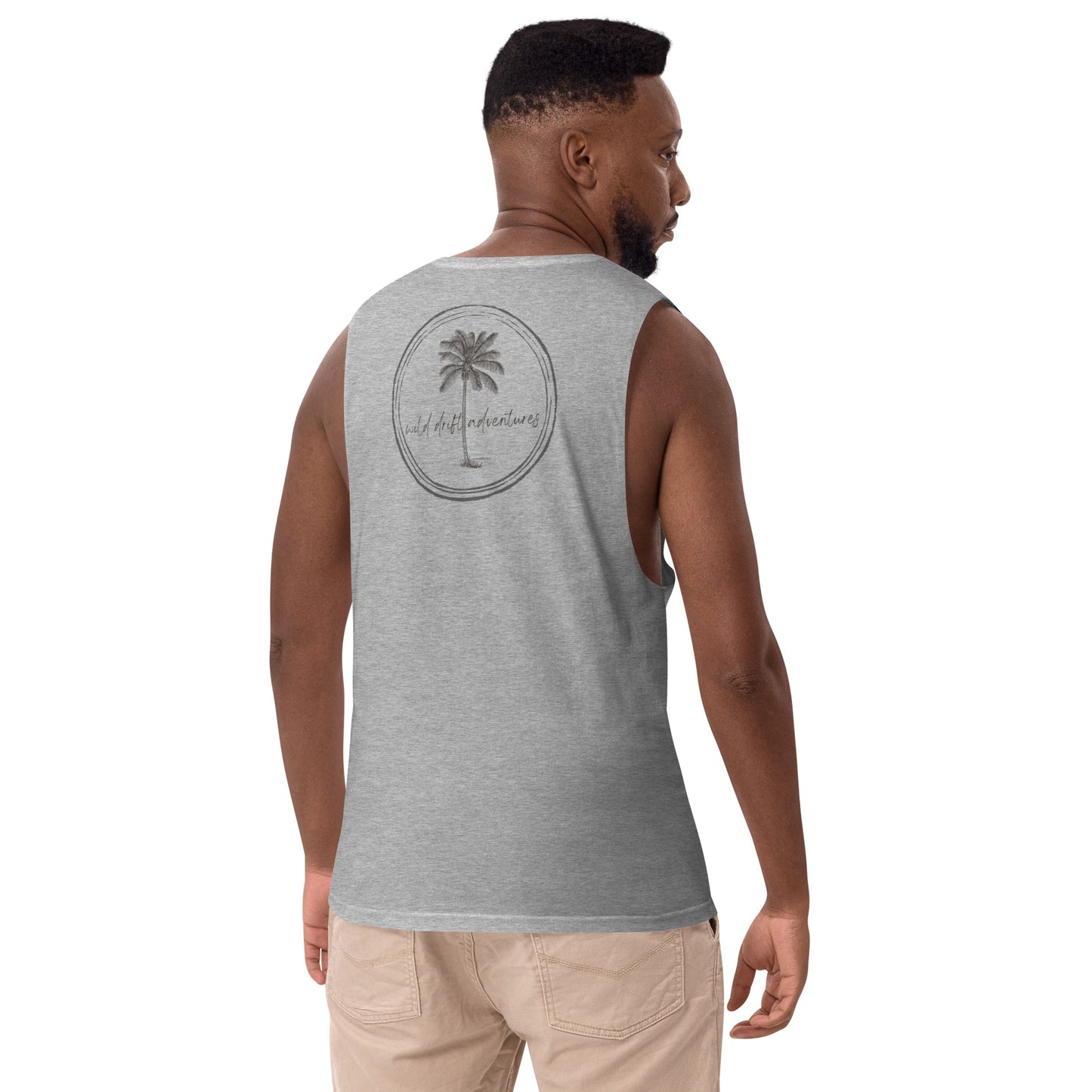 Men’s drop arm tank top