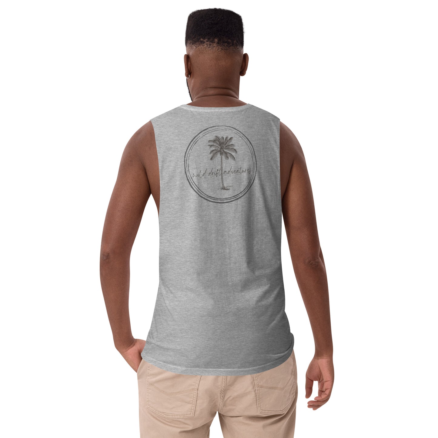 Men’s drop arm tank top