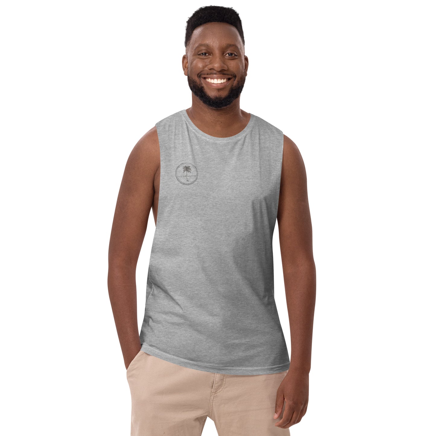 Men’s drop arm tank top