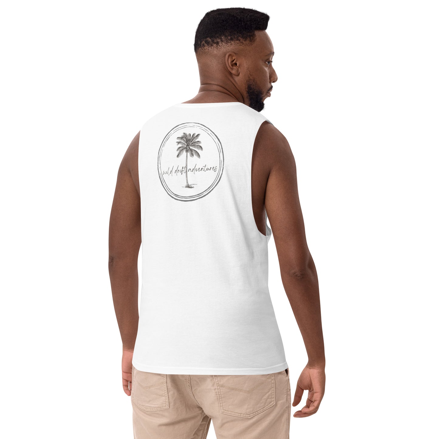 Men’s drop arm tank top