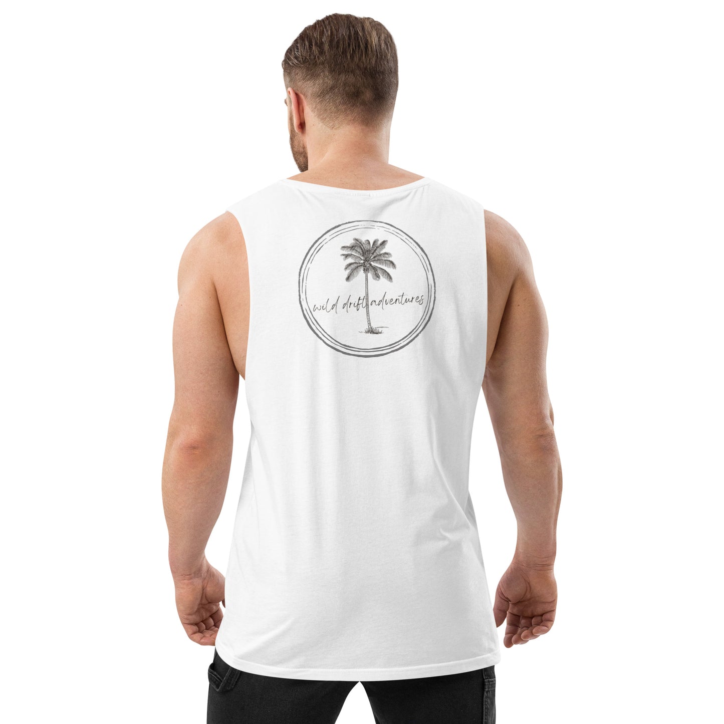 Men’s drop arm tank top