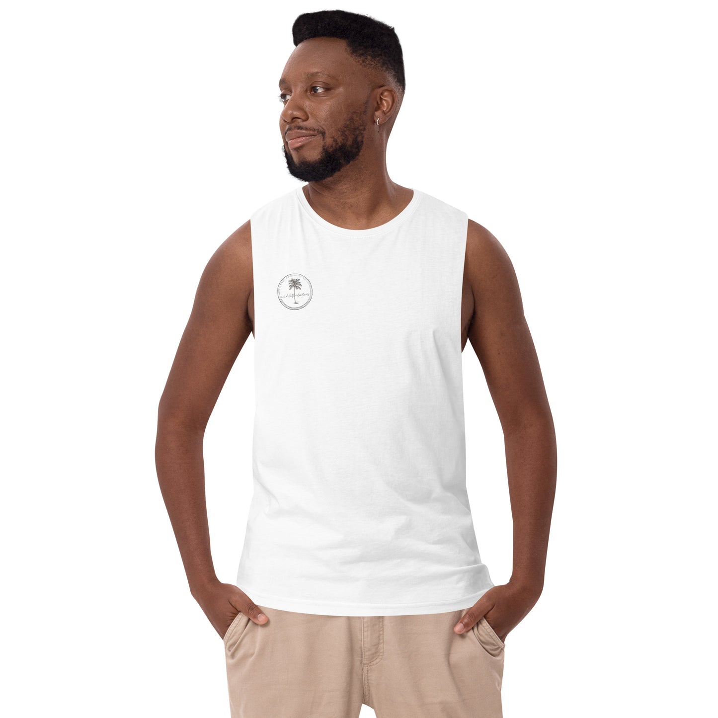 Men’s drop arm tank top